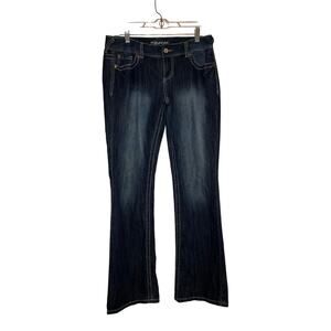 Maurices Wide leg low rise jeans size 5/6